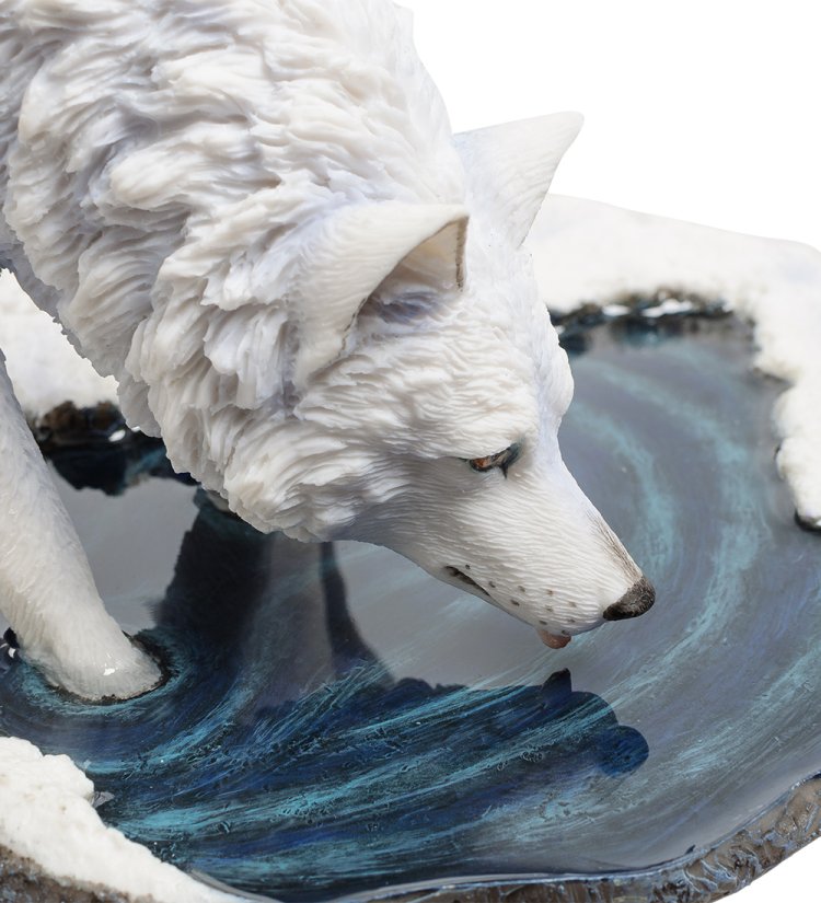 Статуэтка Пара волков - Лиза Паркер Veronese WS-847, увеличенный вид 2 волка