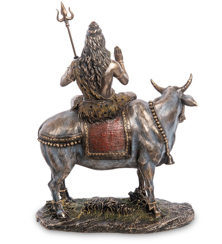 Статуэтка Шива - Наездник Veronese WS-997, оборотная сторона