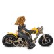 Фигурка Девушка на Желтом Байке The Comical World of Stratford RV- 34, вид профиль