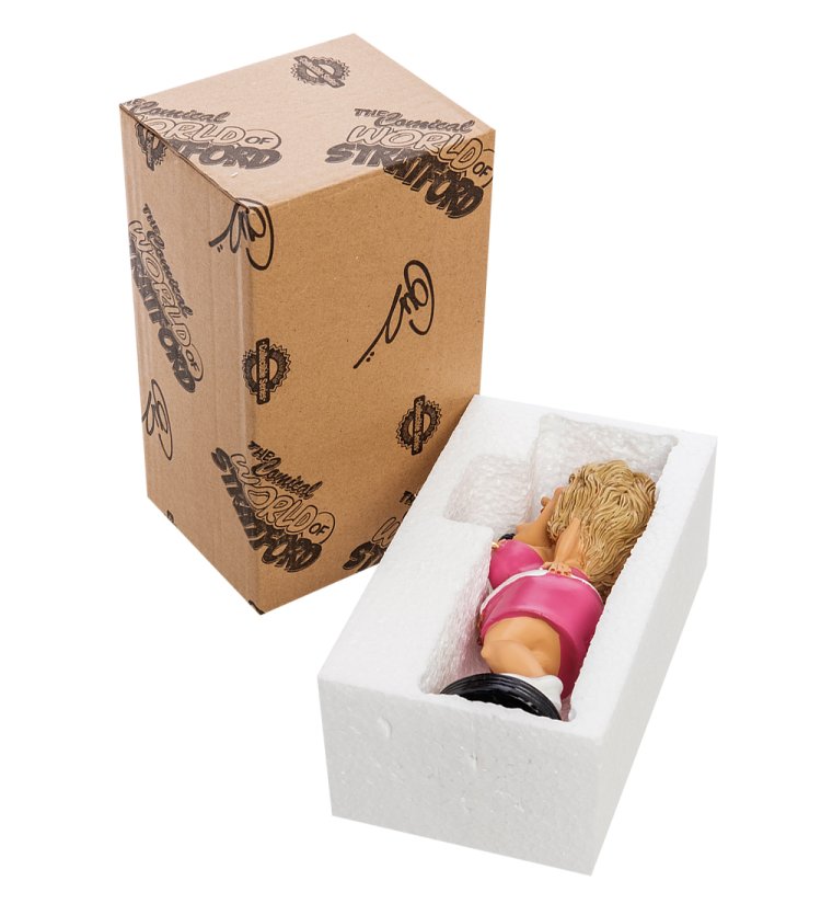 Статуэтка Девушка - Звезда караоке The Comical World of Stratford RV-655, упаковочный вид