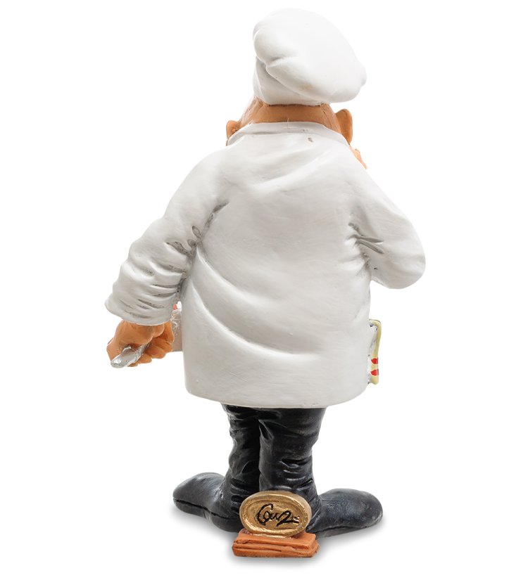 Статуэтка Шеф-повар - Деликатность The Comical World of Stratford RV-925, оборотная сторона