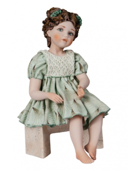 Фарфоровая Статуэтка кукла Катерина