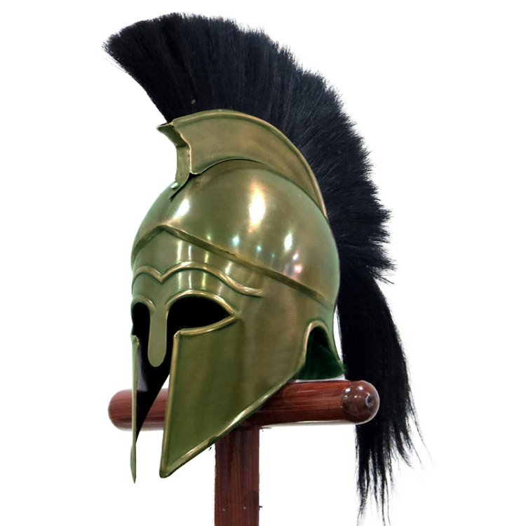 Коринфский Шлем с черным плюмажем Nautical NA-36117-B