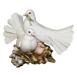 Статуэтка из фарфора Пара голубей