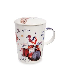 Кружка из фарфора Игра в Барабаны