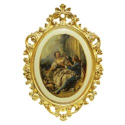 Панно Буше в золотой рамке