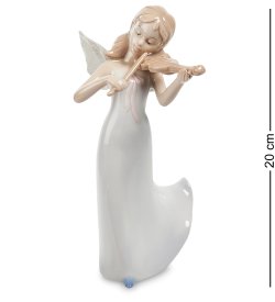 Статуэтка из фарфора Девушка ангел со скрипкой