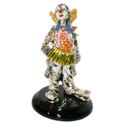 Статуэтка Клоун с гармонью