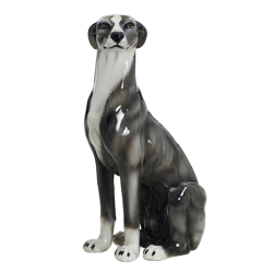 Статуэтка собаки Серая борзая в натуральную величину