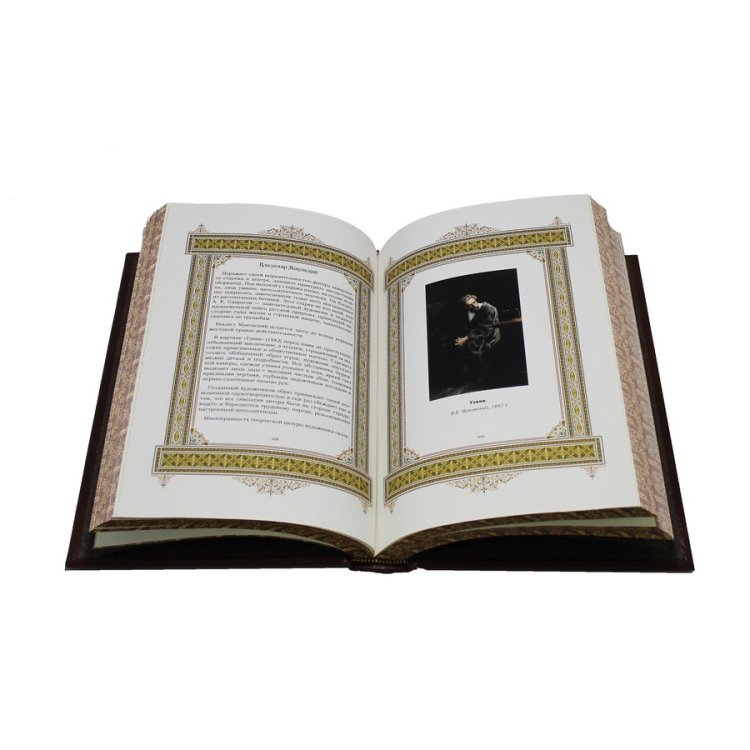 Книга в кожаном переплете Владимир - Великие имена в футляре BG1344F