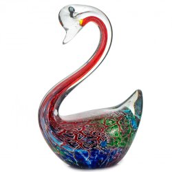 Статуэтка из Муранского стекла Лебедь, коллекция Фантазия