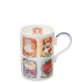 Кружка из фарфора Зодиаки