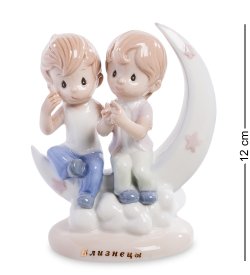 Фарфоровая фигурка знак зодиак Близнецы