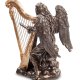 Статуэтка Ангел играющий на арфе Veronese WS-691/ 2, оборотная сторона