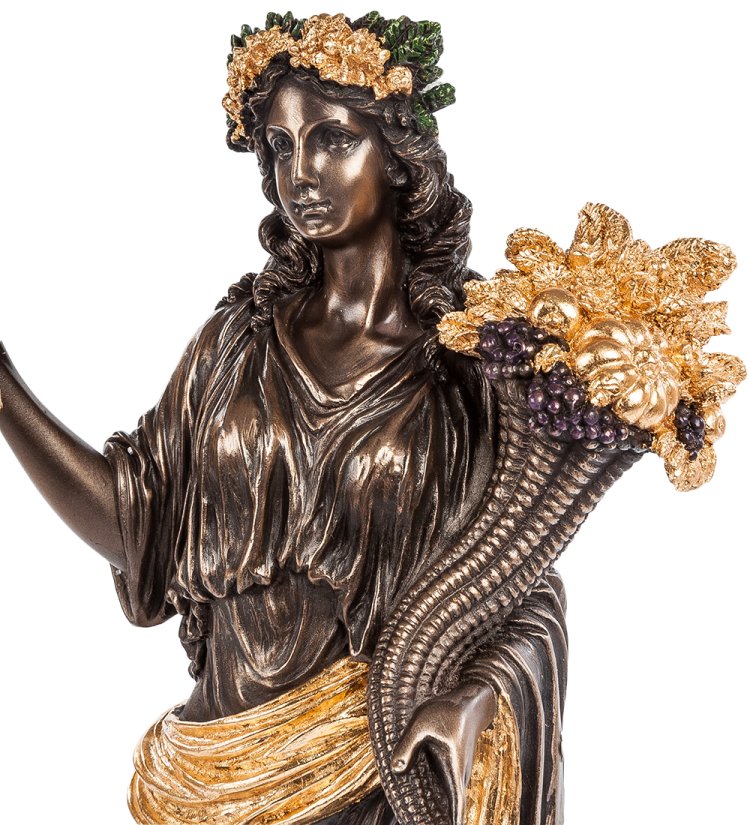 Статуэтка Деметра - Богиня плодородия Veronese WS-55/ 2, портретный вид