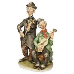 Статуэтка из фарфора Струнный дуэт