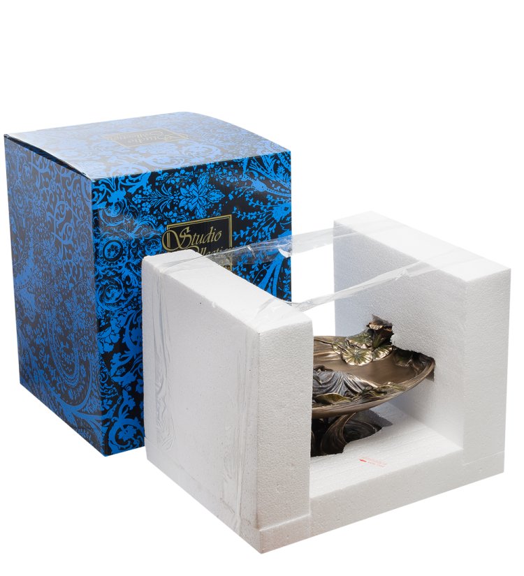 Ваза Леди и цветы настурции Veronese WS-586, упаковочный вид