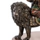 Статуэтка Богиня Дурга - защитница богов и мирового порядка Veronese WS-998, увеличенный вид льва