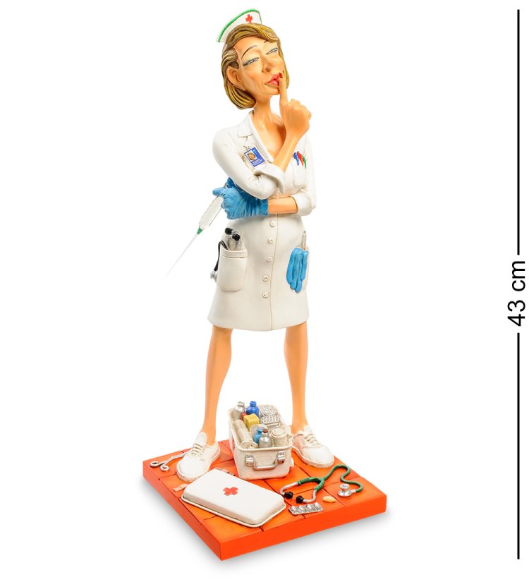 Статуэтка Сомневающаяся Медсестра - The Nurse Forchino FO-85544