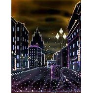 Картина Арбат c кристаллами Swarovski