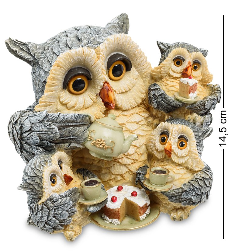 Копилка Совы - Большое чаепитие Sealmark MB-6398-MB