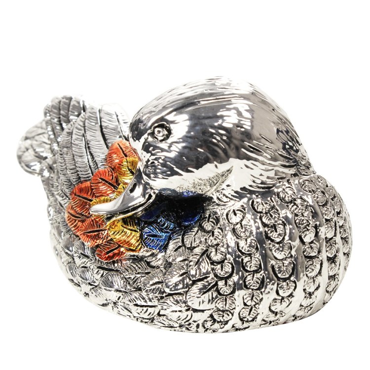 Статуэтка Уточка с повёрнутой головой