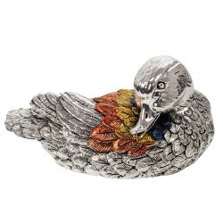 Статуэтка Уточка с повёрнутой головой