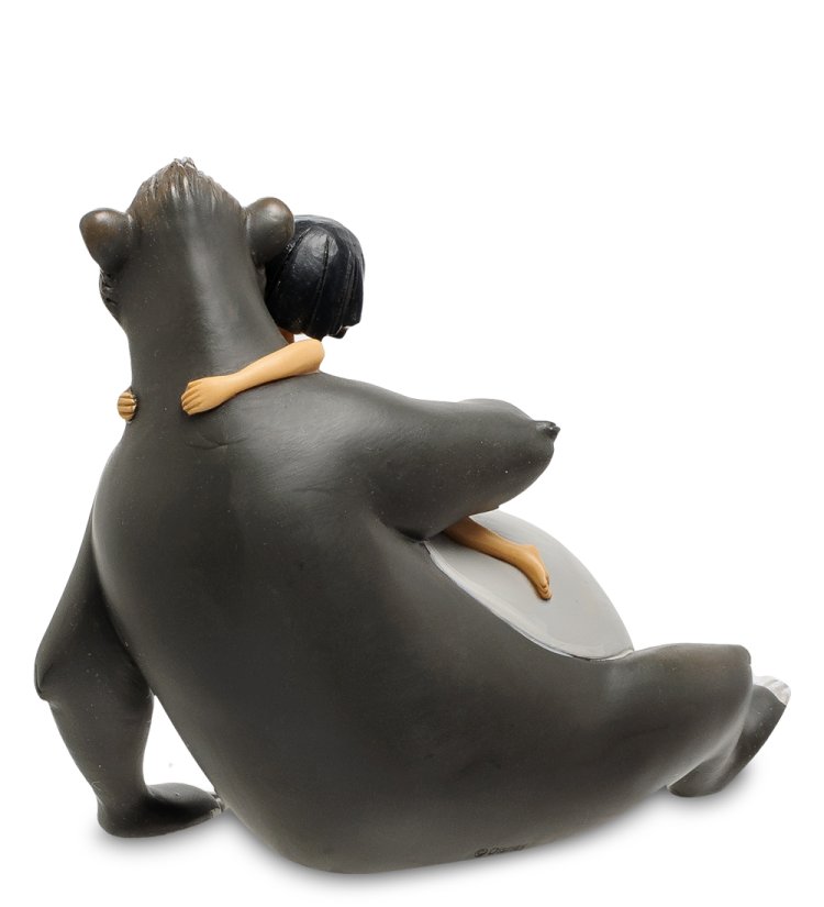 Статуэтка Маугли и Балу - Простые радости Disney Showcase, оборотная сторона