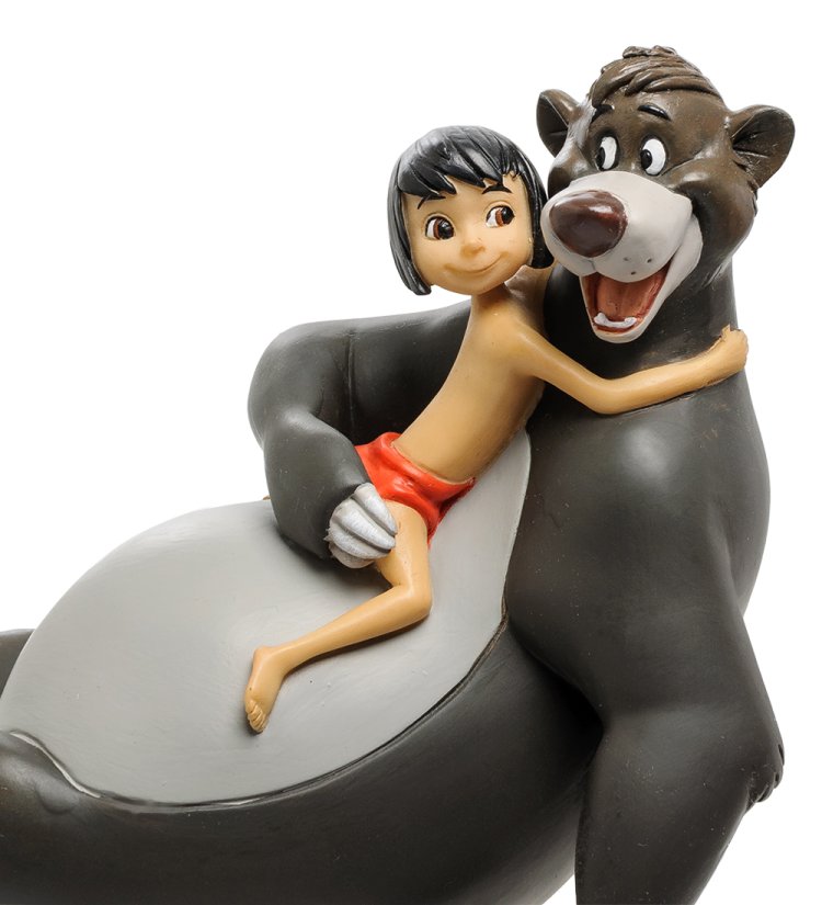 Статуэтка Маугли и Балу - Простые радости Disney Showcase, портретный вид