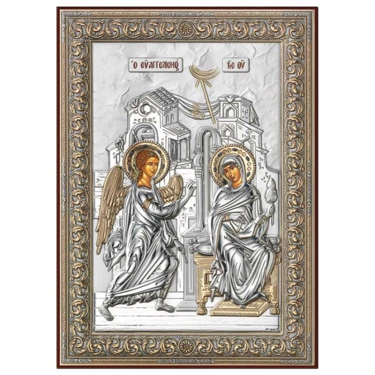 Икона Благовещение, Размер: 9х13 см