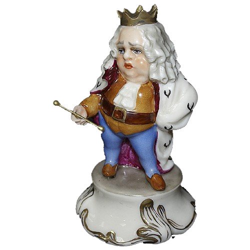 Статуэтка из фарфора Гном - маленький король