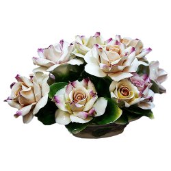 Фигурка из фарфора Чайные розы