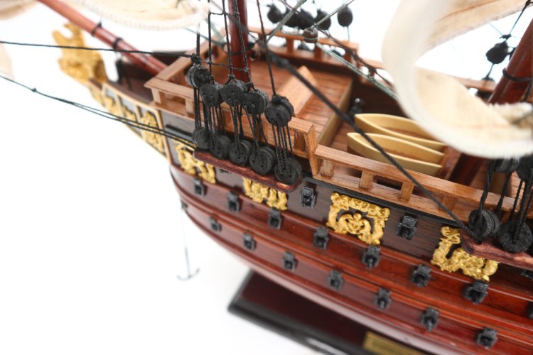 Модель парусника Sovereign Of The Seas, Англия, 53 см TS-0005-W-40, фотография 5