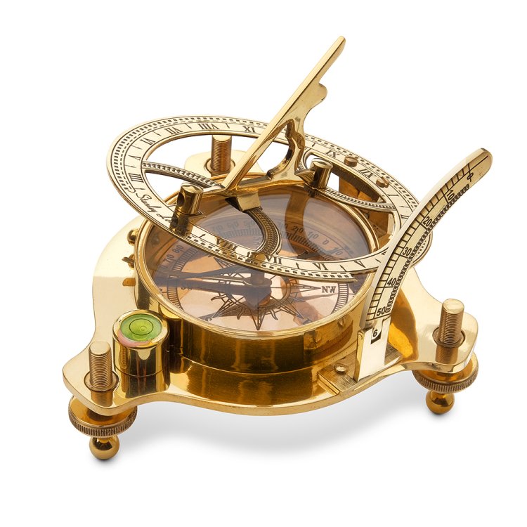 Компас с солнечными часами Fit Screw Sundail, фото 4
