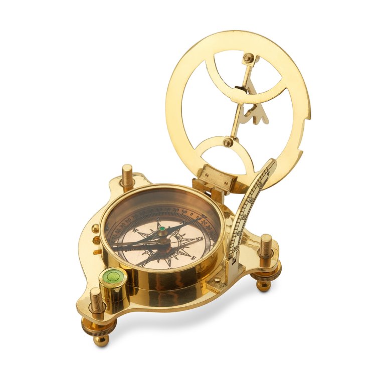 Компас с солнечными часами Fit Screw Sundail, фото 6