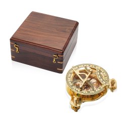 Компас с солнечными часами Fit Screw Sundail