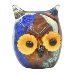 Статуэтка из Муранского стекла Разноцветный Филин