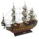Модель парусного корабля Unicorn Wood, Англия, 78 см
