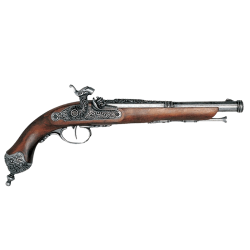 Макет Итальянского Пистоля, серебряный