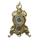 Каминные часы с маятником Ласу, золотые Bello De Bronze BP-27094-D