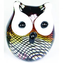 Статуэтка из Муранского стекла Сова с большими глазами