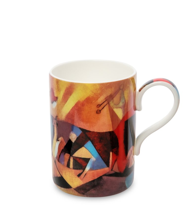 Кружка из фарфора Узоры Pavone JK-296