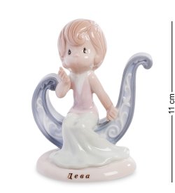 Фарфоровая фигурка знак зодиак Дева