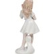 Статуэтка из фарфора Девочка-кокетка Pavone JP-42/23, фотография со спины
