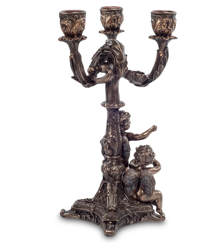 Канделябр Херувимы Veronese WS-172, оборотная сторона