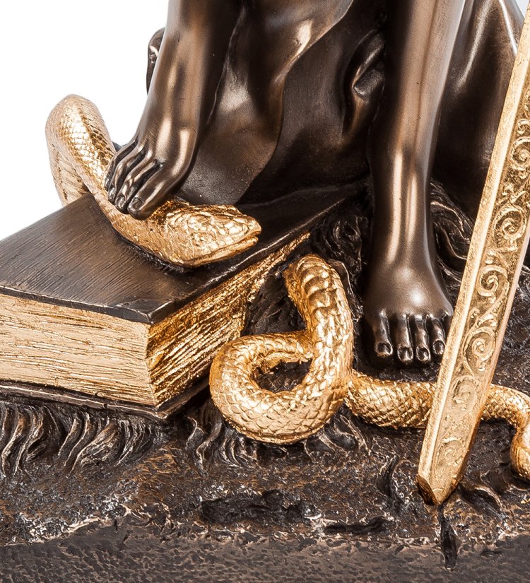 Статуэтка Фемида - богиня правосудия Veronese WS-653/ 2, увеличенный вид деталей