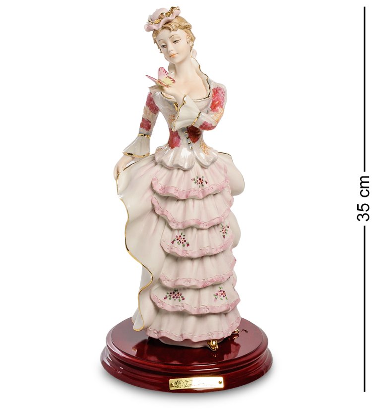 Статуэтка на подставке Девушка с бабочкой Sabadin Vittorio SV- 19