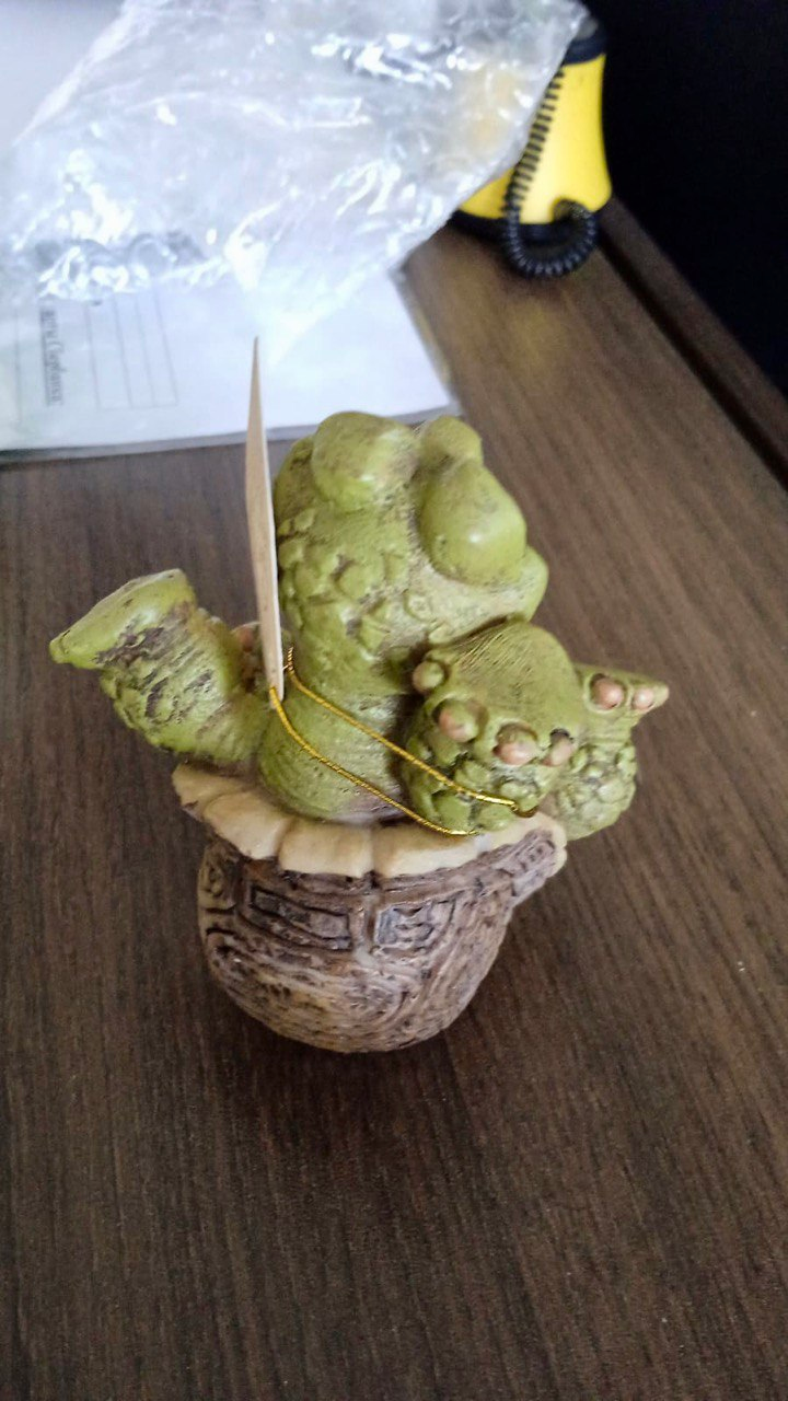 Фигурка Черепаха - Всеми ногами За! Sealmark TR-5251-SE, фото со склада оборотная сторона