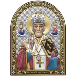Икона Николай Угодник, Размер: 6х8 см