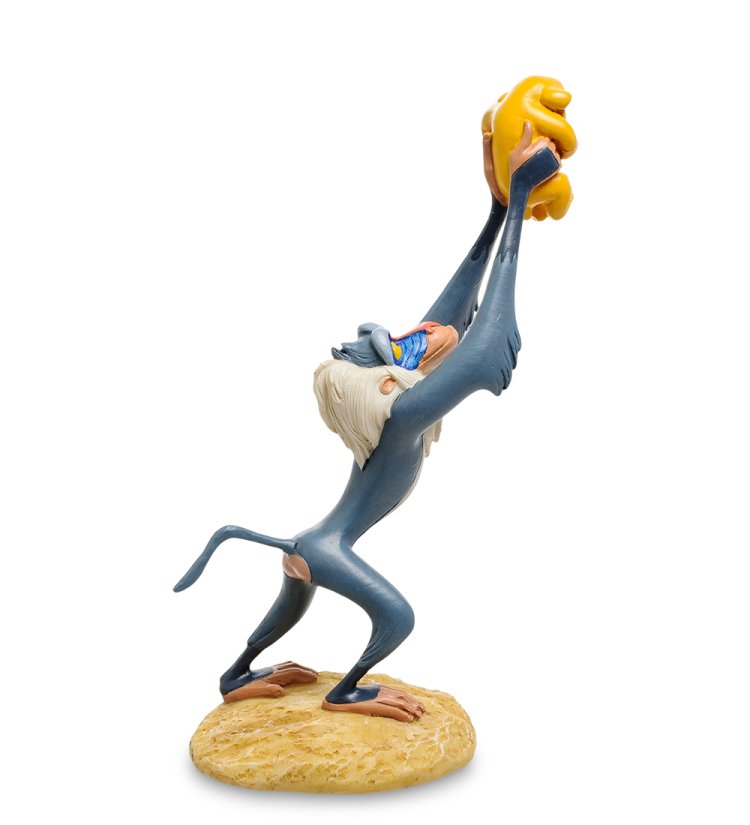 Статуэтка Рафики и Симба - Новый король Disney Showcase, оборотная сторона